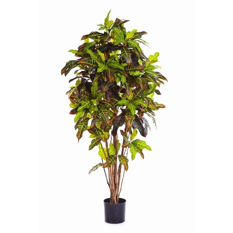 Croton Bush kunstboom - Brandvertragend
